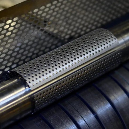 Perforated Metal Corrugated Plates