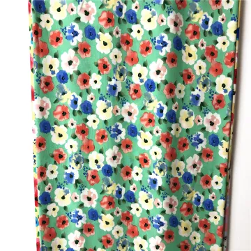 Summer Small Flower Rayon Normal Printed