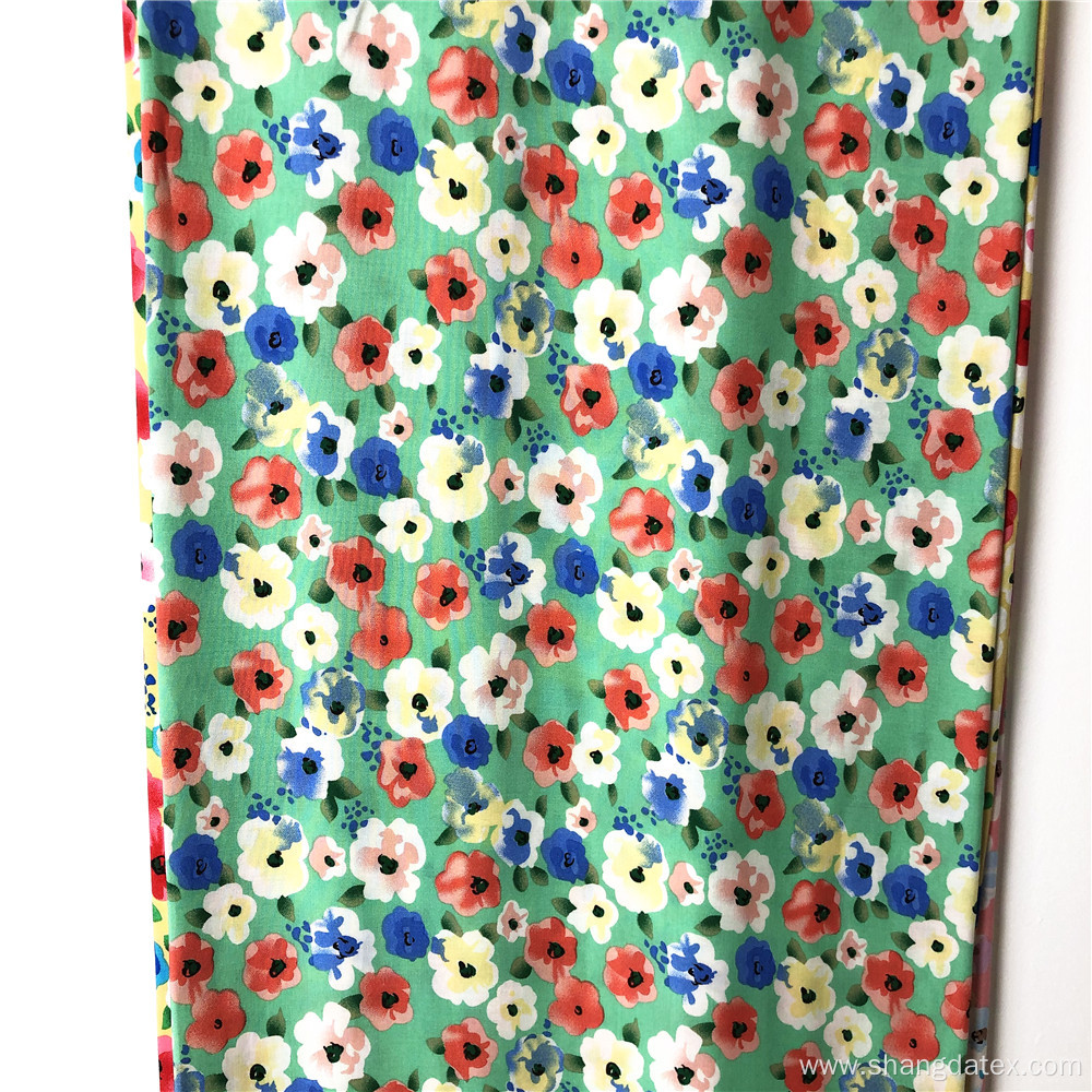 Summer Small Flower Rayon Normal Printed