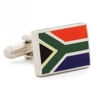 South Africa Flag Cufflinks[Cl-024]