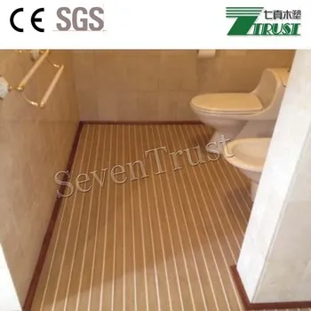 Synthetic teak pvc deck flooring for yacht used