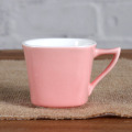 3OZ pink cup and saucer