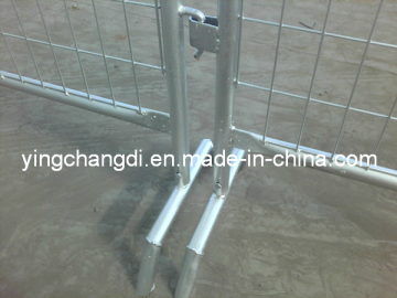 Galvanized or PVC Coated Temporary Fence (factory)