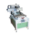 Plain screen printer with automatic slide table