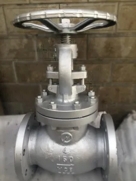Class 150 globe valve 4 Inch