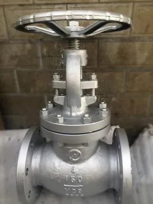Class 150 globe valve 4 Inch