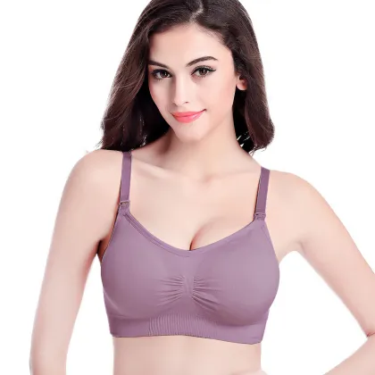 Adjustable Seamless Breastfeeding Bra