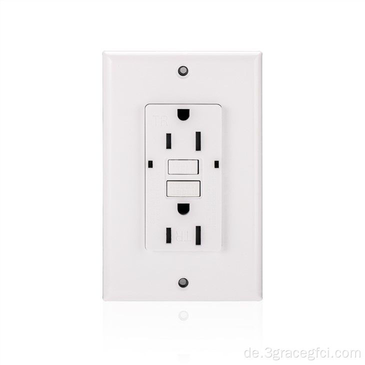 Standard American Receptacle Outlet mit manipulationsresistent