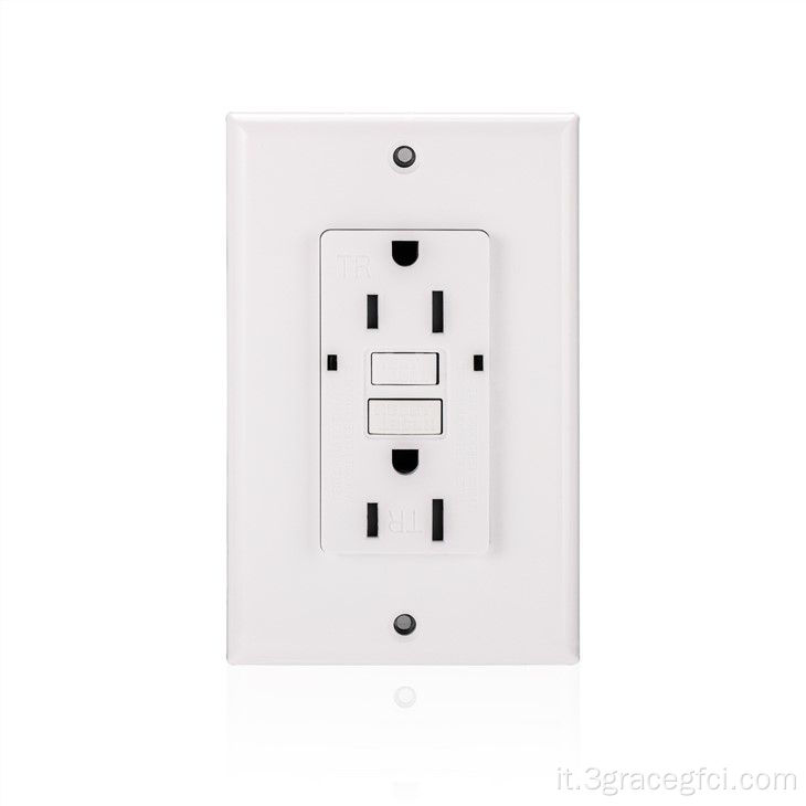 Outlet di ricettacolo americano standard con manomissione resistente