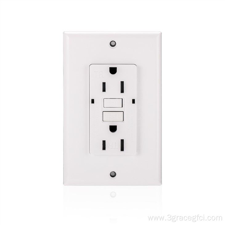 Standard American Receptacle Outlet With Tamper Resistant