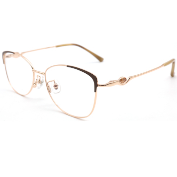 Customizable Fashion Metal Eyeglasses Frames - Choose Your Colors & Logo, Enjoy High-Quality, Factory-Price Optics