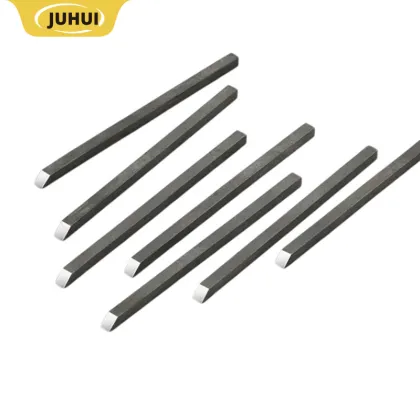 Tungsten Steel Engraving Tools: Flat and Pointed Tip Carving Knives & Jewelry Cutters