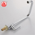 Deck Mounted Single Handle Zinc Alloy Wash Basin Faucet for Cold Water