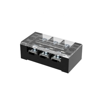 High Quality 15A 600V 3Pin Dual Row Screw Universal Terminal Block