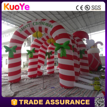 wholesale price outdoor christmas inflatable entrance arch for decoration