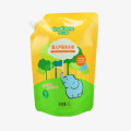 Customized 1L baby aloe washing powder packaging spout-bag