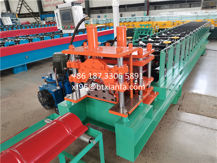 Metal Roof Tile Ridge Cap Roll Forming Machine Jpg