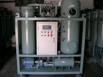 Turbine oil filtration system,hydraulic oil processing