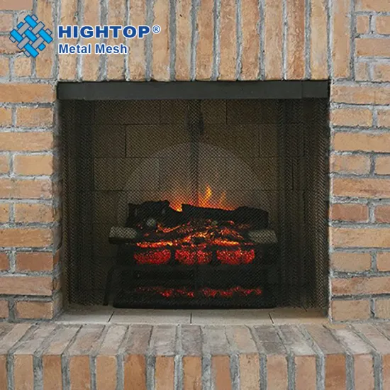 Decorative Chain Link Wire Mesh Fireplaces Screens and Curtains