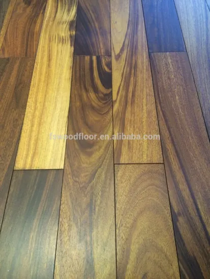 Tobacco Road African teak hardwood flooring