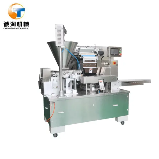 Automatic imitation hand-made dumpling making machine