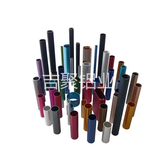 China Custom Anodized Aluminum Extrusion Profiles and Tubes