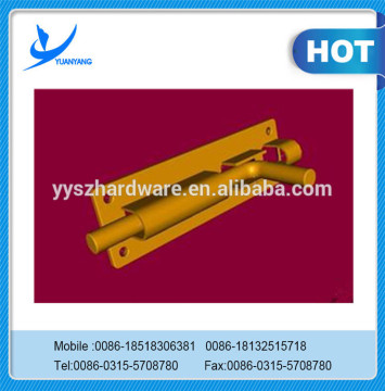 steel color zinc-plated padlock large door bolt