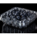 Transparent Blueberry Half Fold Packaging Box