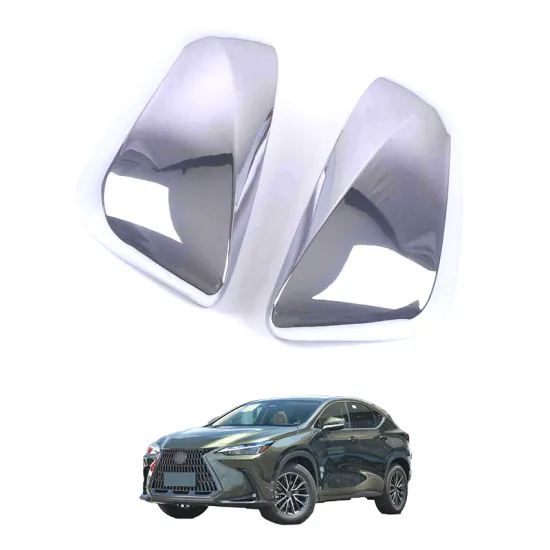 OEM Car ABS Exterior Trim Parts - Carbon Fiber Chrome Rearview Mirror Trim Cover for Lexus NX
