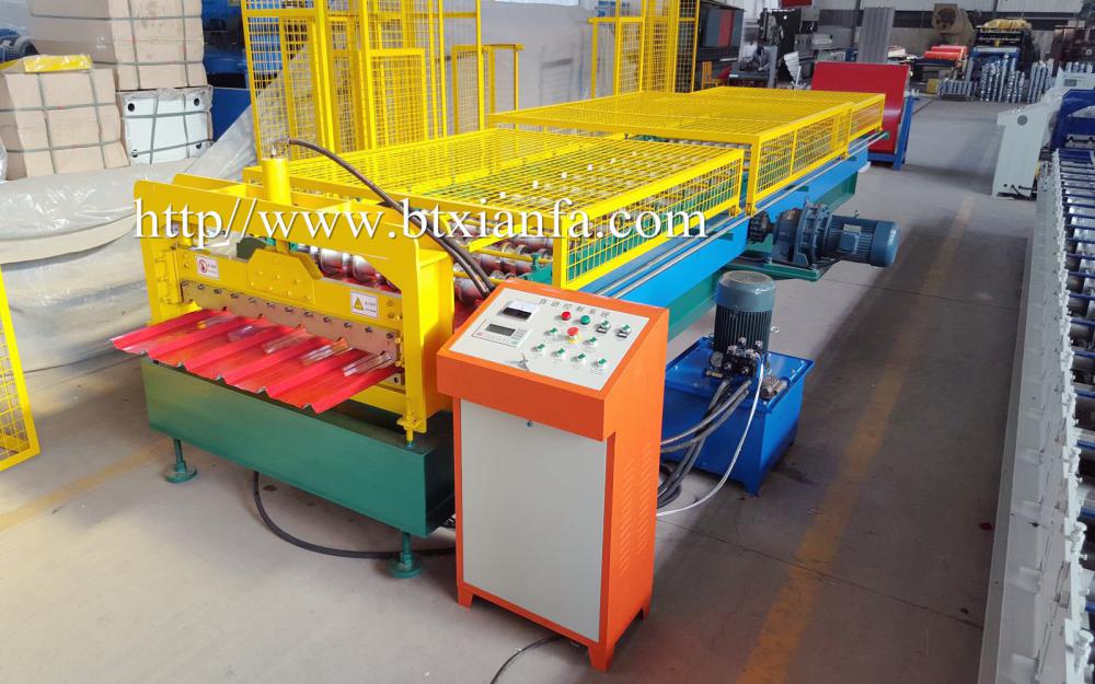 Steel Roofing Roll Forming Machine