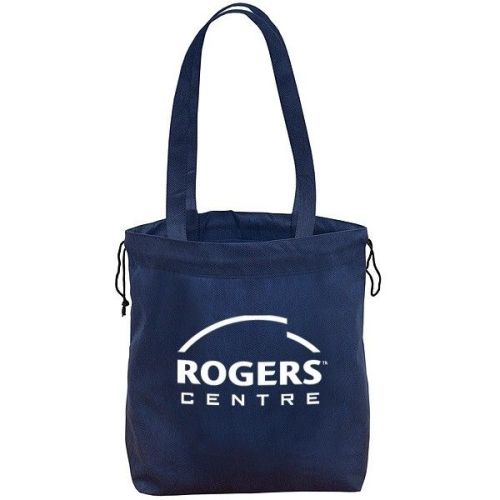 Dark Blue 600d Polyester Non-woven Shopping Bags / Reusable Shopping Bag