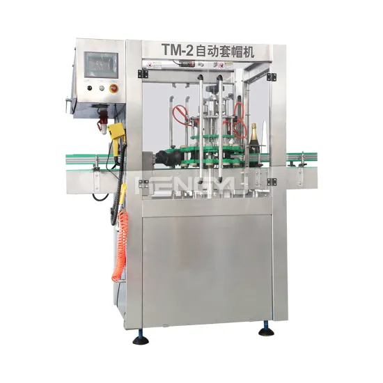 Exclusive Technology Filling Machine: Champagne and Whiskey Sleeve Cap Machine
