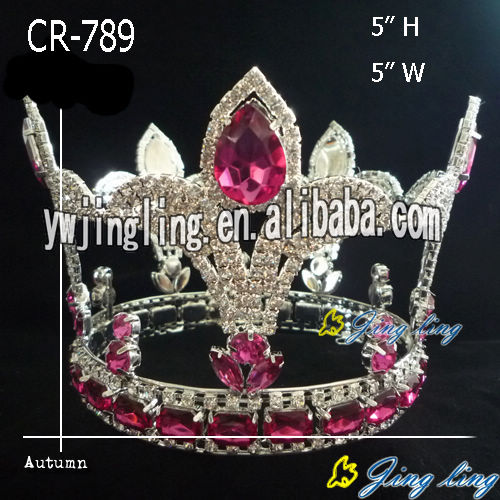 Full Round Pageant Crowns CR-789-F