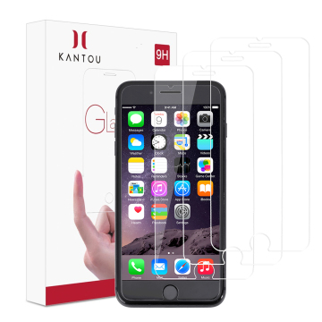 KANTOU HD Tempered Glass for iPhone 8 Plus