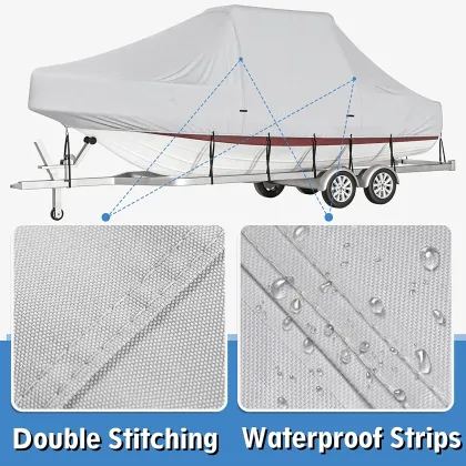 Waterproof UV Resistant Terrace and Boat Yacht Cover