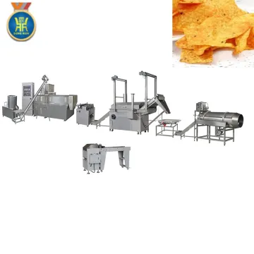 corn chips extruder making machine crispy chips salad bugles snacks food machinery