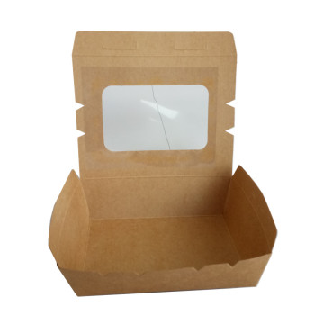 Brown Kraft Lunch Box