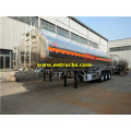 42800L Aluminium Alloy Trailers Usafirishaji wa Mafuta