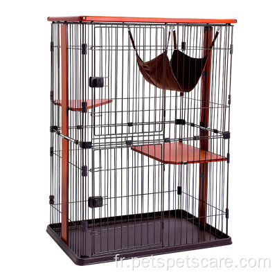 Cat Cage Parc Fil de Fer Cat Home Aniaml Cages