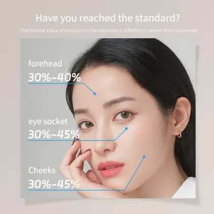 Digital Facial Skin Care Moisture Analyzer - Skin Care Tool Oil Content Detector