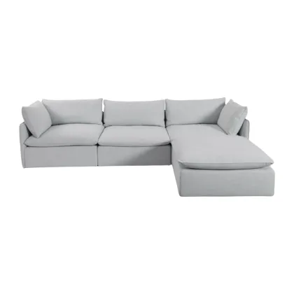 CB2 Lumis Modern Sectional Sofa Replica