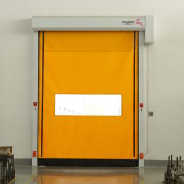 Customizable High Speed Zipper Door System