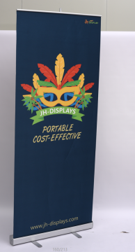 Οικονομία ρυθμιζόμενο ύψος προώθηση Roll Up Banner Stand