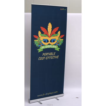Economy Adjustable Height Promotion Roll up Banner Stand
