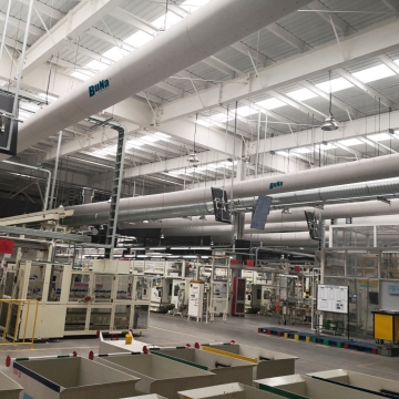 Bag Duct with Large Air Volume