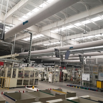 Bag Duct with High Airflow Volume