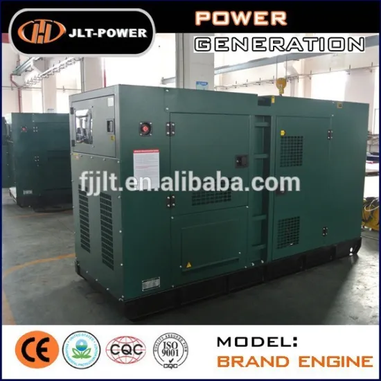 Formal design silent 100kva diesel engine generator powered by famous engine