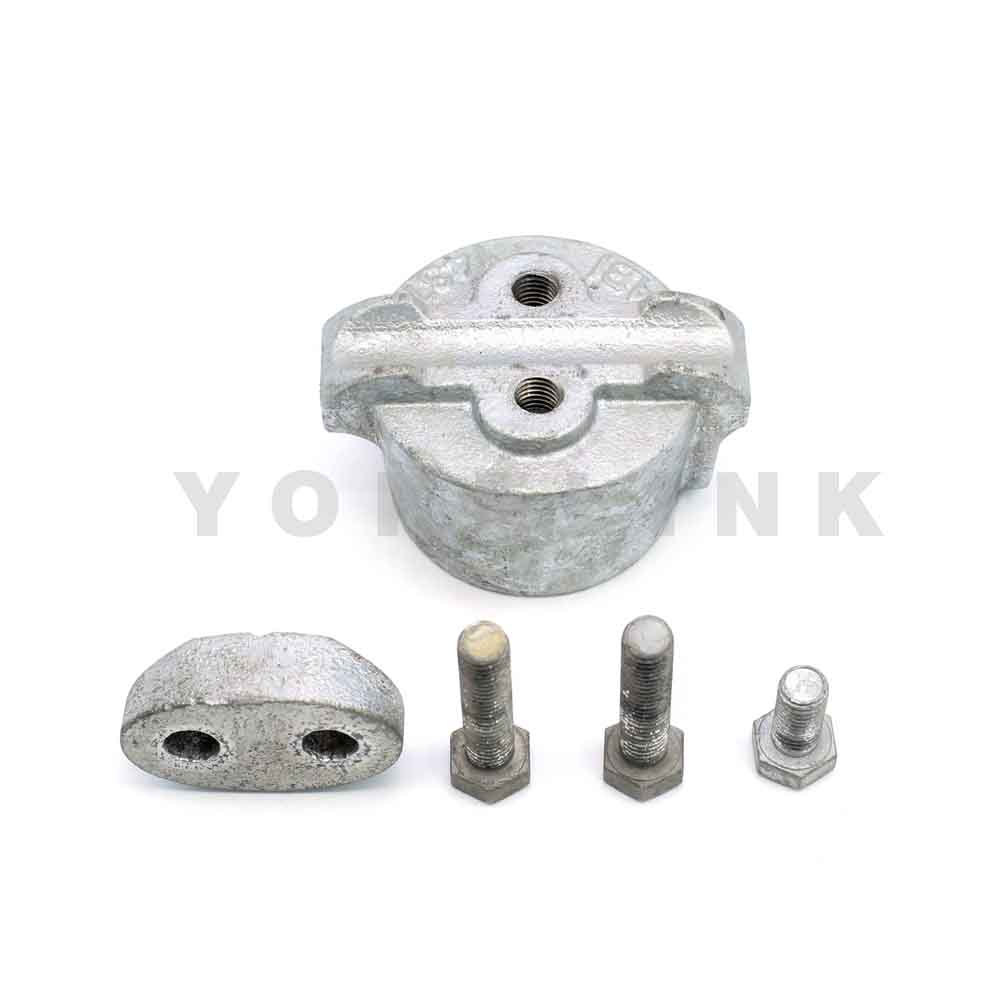 পাওয়ার ফিটিং এর জন্য গ্যালভানাইজড পোল এন্ড সাইডওয়াক গাই ফিটিং