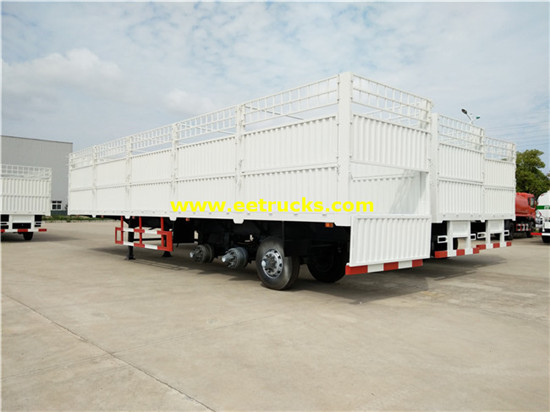 40ton 3 Axles Box Cargo Trailers