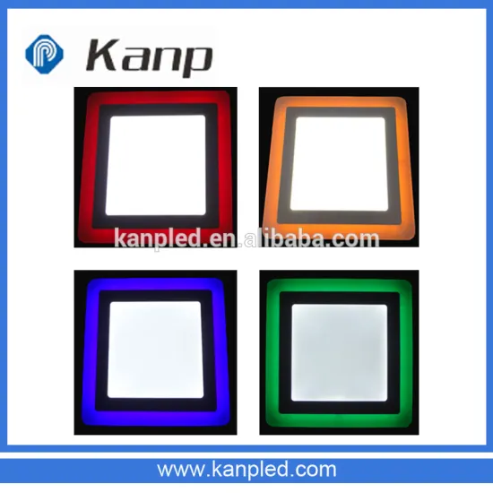 3W Square Double Color Changeable Led Ceiling Panel Light